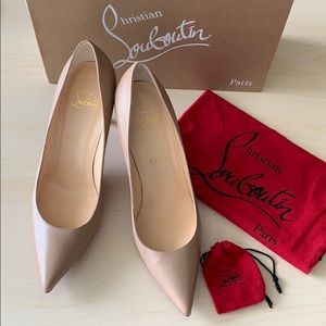 CHRISTIAN LOUBOUTIN Nude Decoltish 38.5